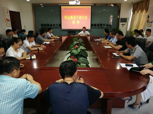洗選煤運(yùn)營(yíng)公司認(rèn)真?zhèn)鬟_(dá)集團(tuán)干部大會(huì)精神