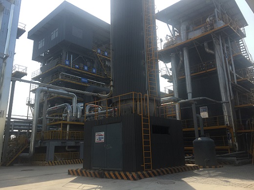 咸陽市新興紡織工業(yè)園熱能動力中心及配套管網(wǎng)工程（一期）除鹽水車間改造項(xiàng)目等單體工程順利通過驗(yàn)收