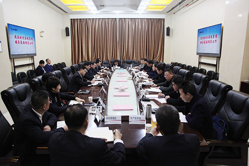 陜煤集團2017年信訪工作考核組蒞臨建設(shè)集團檢查指導工作