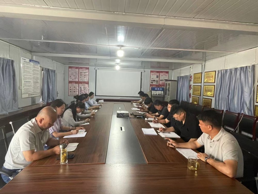 陜煤建設韓城分公司土建六項目部：秋高氣爽施工忙，精雕細琢筑精品