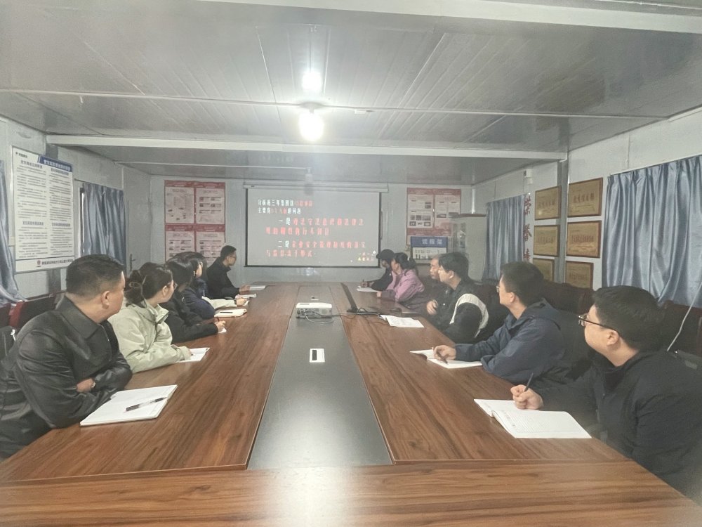 陜煤建設(shè)韓城分公司土建六項(xiàng)目部：以“演”筑防，以“查”除患，推進(jìn)消防安全工作走深走實(shí)