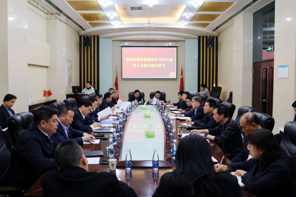 陜煤建設(shè)黨委理論學習中心組深入學習貫徹全國兩會精神  部署落實近期重點任務